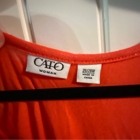 Closet Clean Out! Cato 3/4 length sleeve “Good Vibes” size 26/28 - Picture 2 of 2